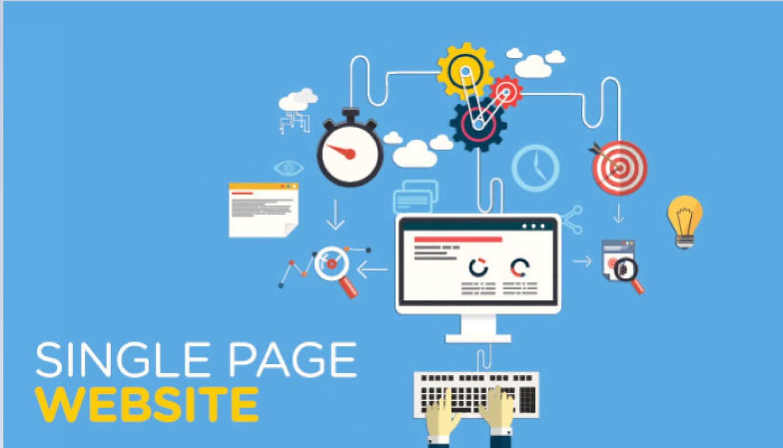 Advantage and disadvantage of a single page website